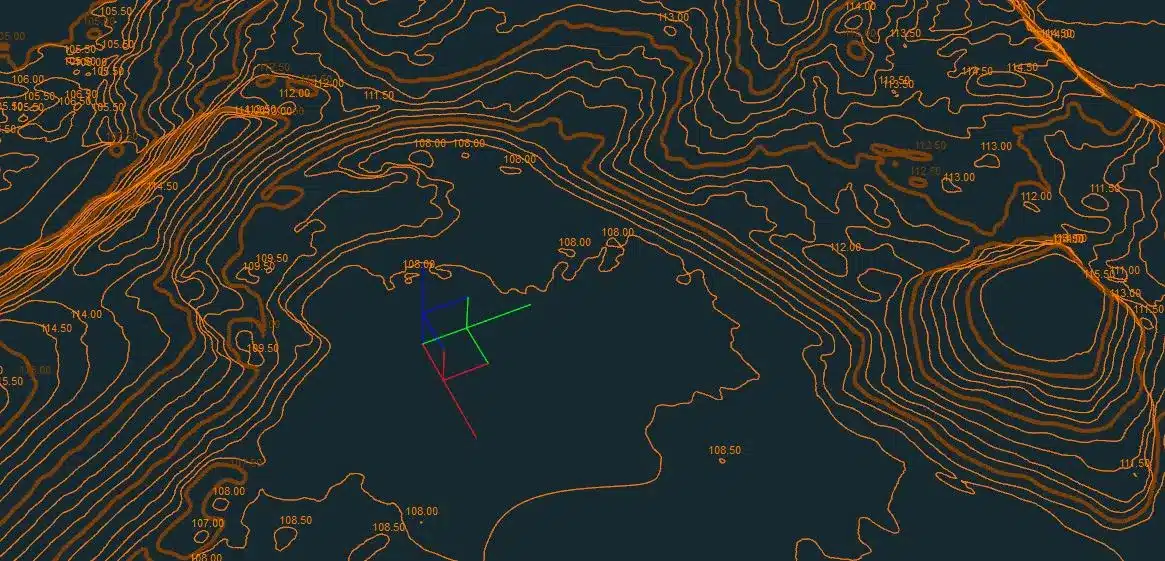 Drone Survey vs Traditional Ground Survey Ireland: Which is Right for Your Project? 1 Drone topographic survey DTM contour map output Ireland